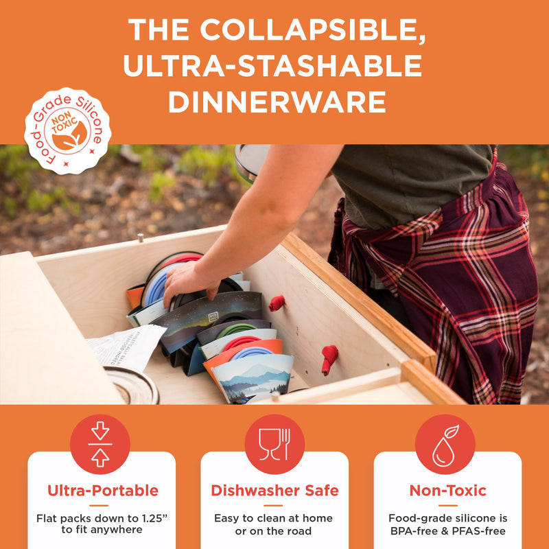 Load image into Gallery viewer, Collapsible Insulated Bowl | 1.5-Cup
