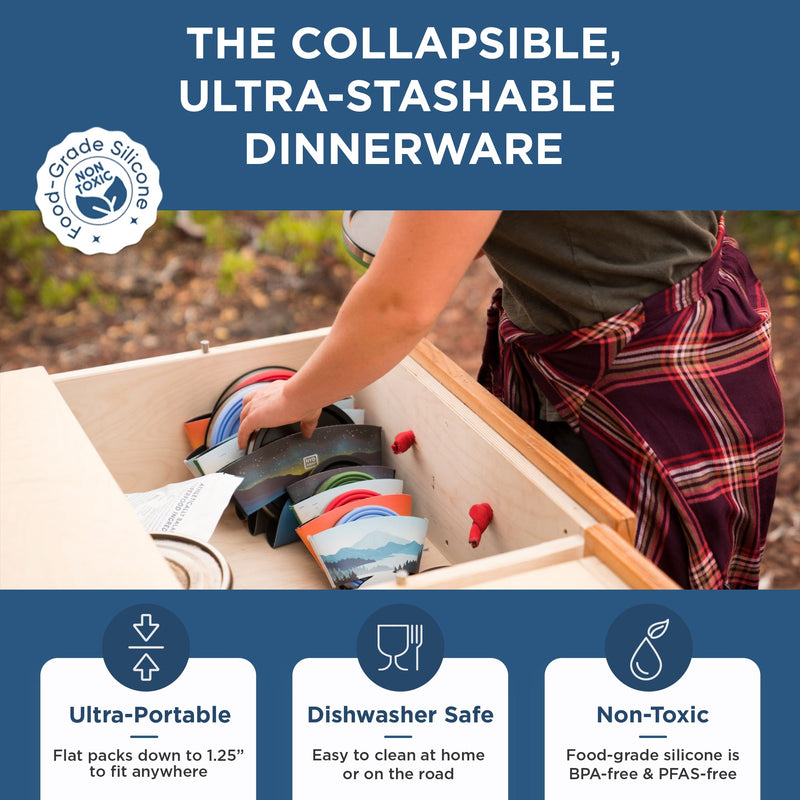 Load image into Gallery viewer, Collapsible Insulated Bowl | 1.5-Cup
