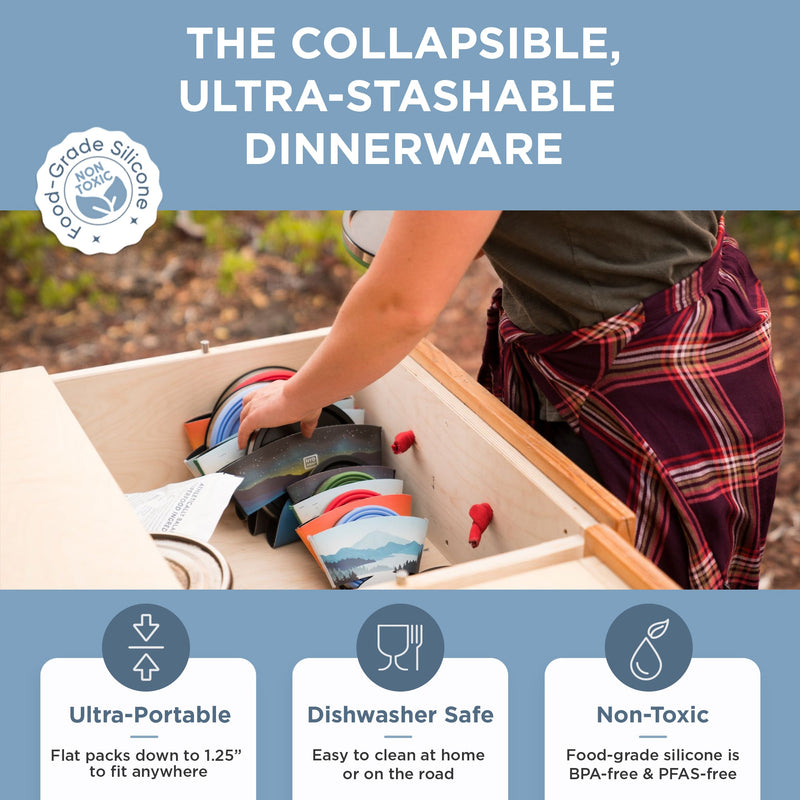 Load image into Gallery viewer, Collapsible Insulated Bowl | 1.5-Cup
