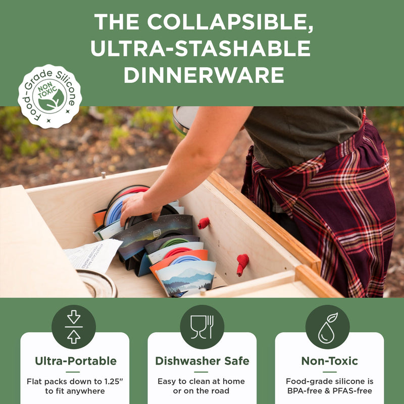 Load image into Gallery viewer, Collapsible Insulated Bowl | 1.5-Cup
