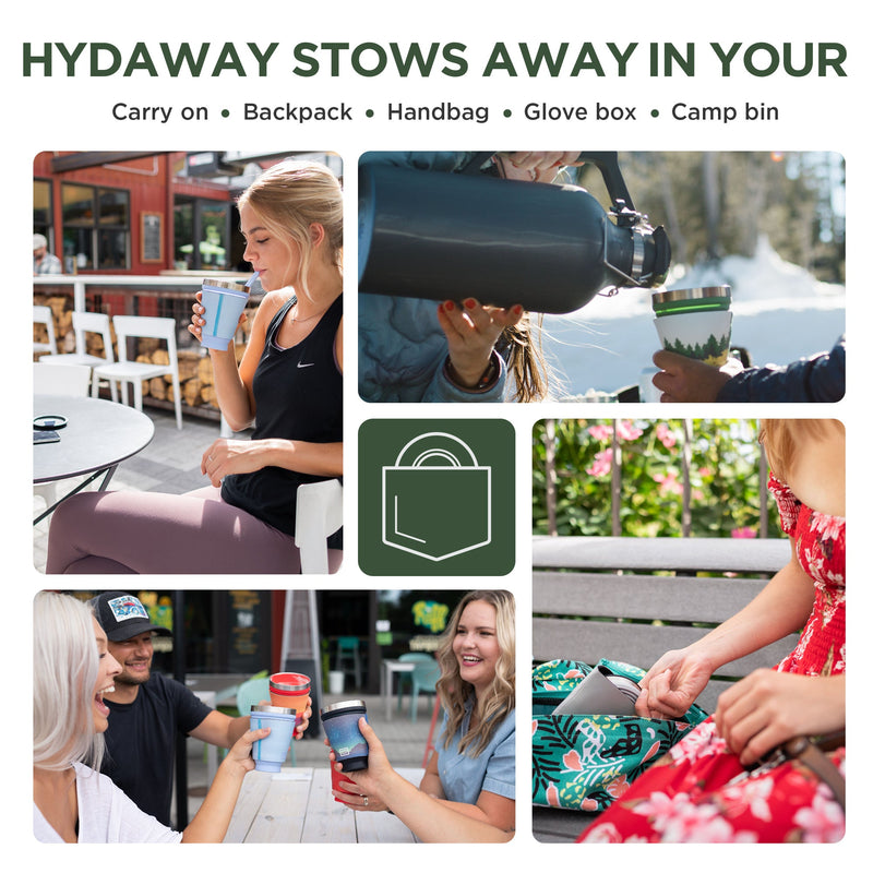 Load image into Gallery viewer, Hydaway - Collapsible Insulated Drink Tumbler
