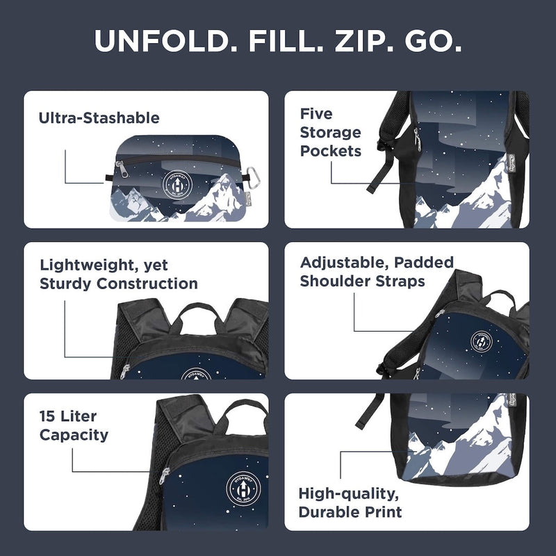 Load image into Gallery viewer, Collapsible Backpack
