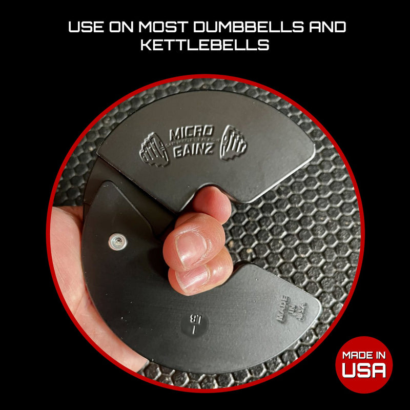 Load image into Gallery viewer, Micro Gainz 1LB Dumbbell Fractional Weight Plates
