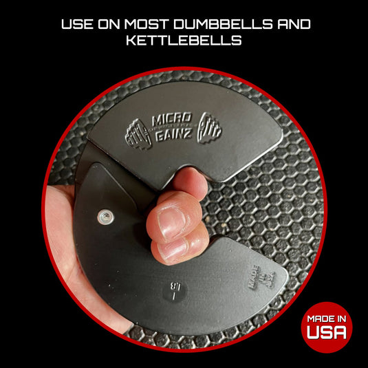 Micro Gainz 1LB Dumbbell Fractional Weight Plates