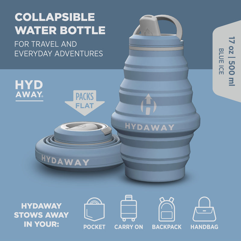 Load image into Gallery viewer, Hydaway - Collapsible Water Bottle | 17oz
