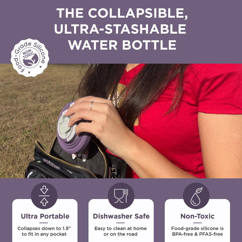 Load image into Gallery viewer, Hydaway - Collapsible Water Bottle | 25oz
