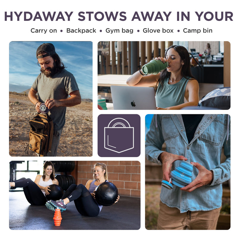 Load image into Gallery viewer, Hydaway - Collapsible Water Bottle | 25oz
