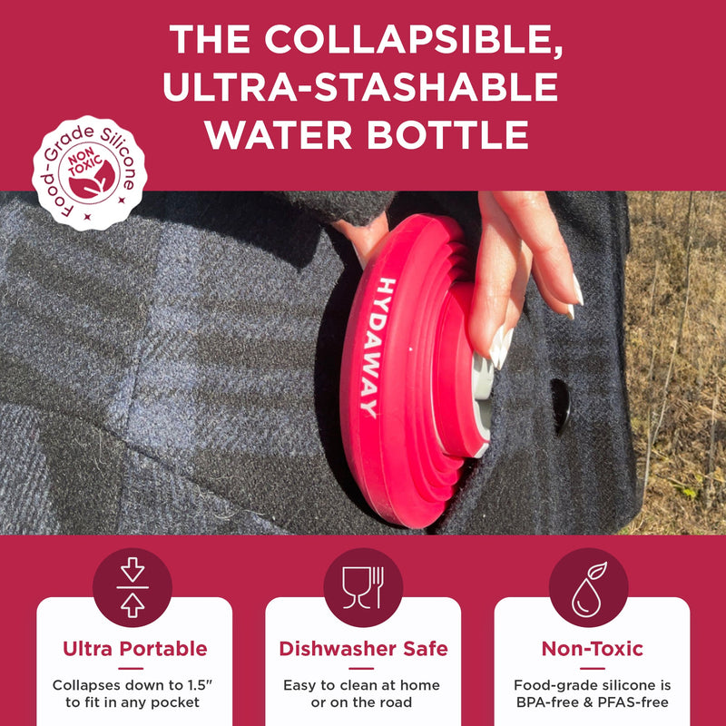 Load image into Gallery viewer, Hydaway - Collapsible Water Bottle | 25oz
