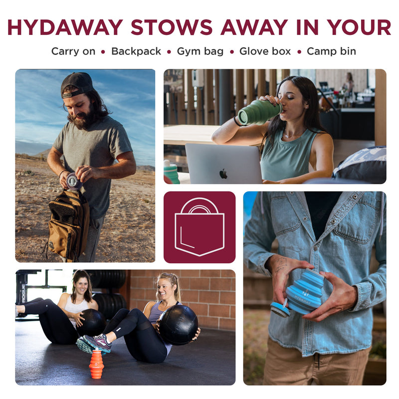 Load image into Gallery viewer, Hydaway - Collapsible Water Bottle | 25oz
