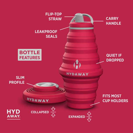Hydaway - Collapsible Water Bottle | 25oz