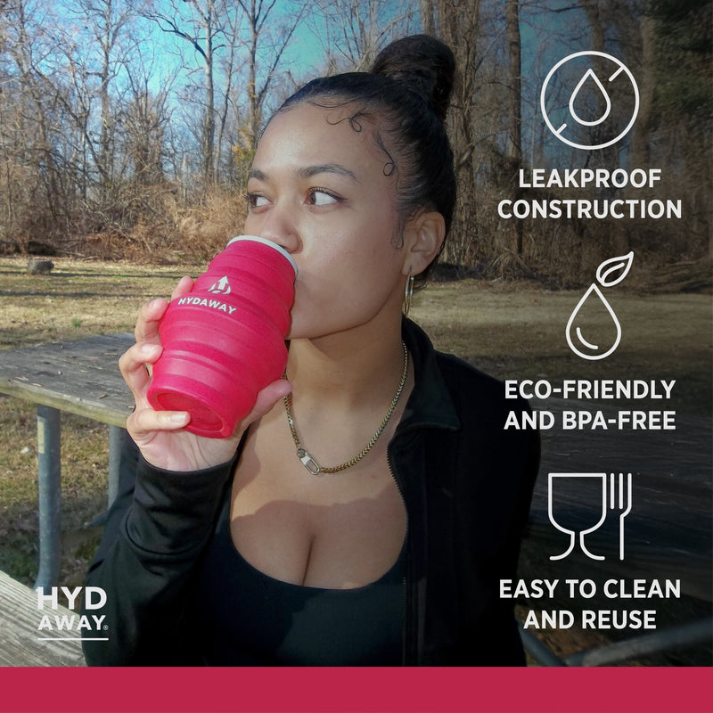 Load image into Gallery viewer, Hydaway - Collapsible Water Bottle | 17oz
