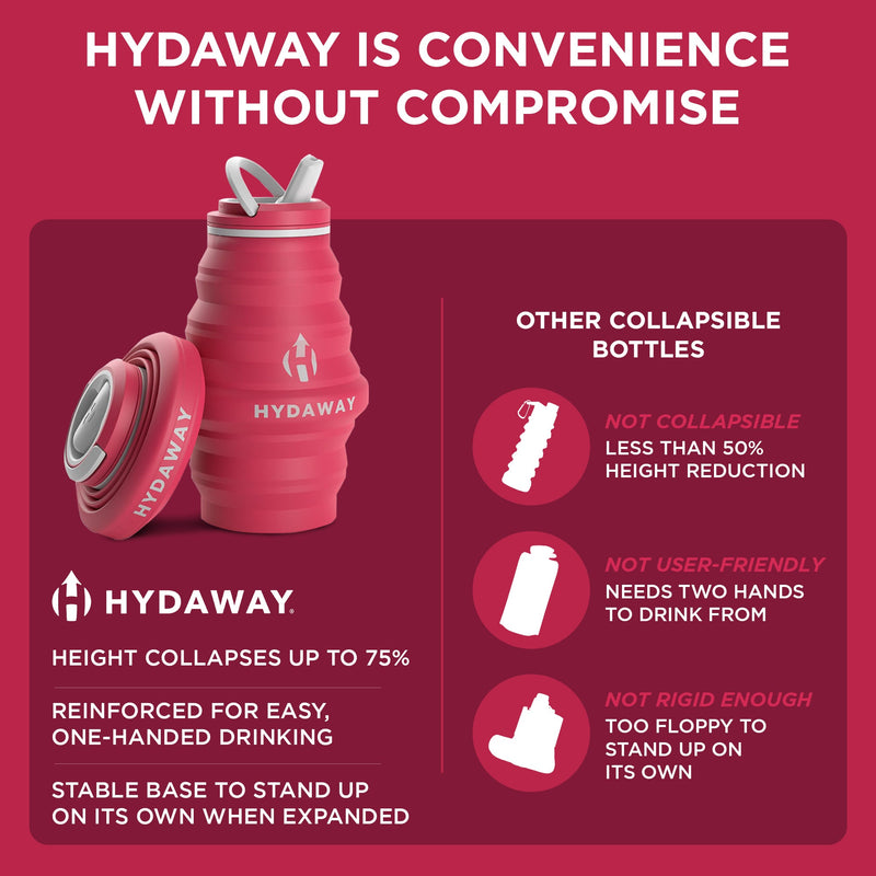 Load image into Gallery viewer, Hydaway - Collapsible Water Bottle | 17oz
