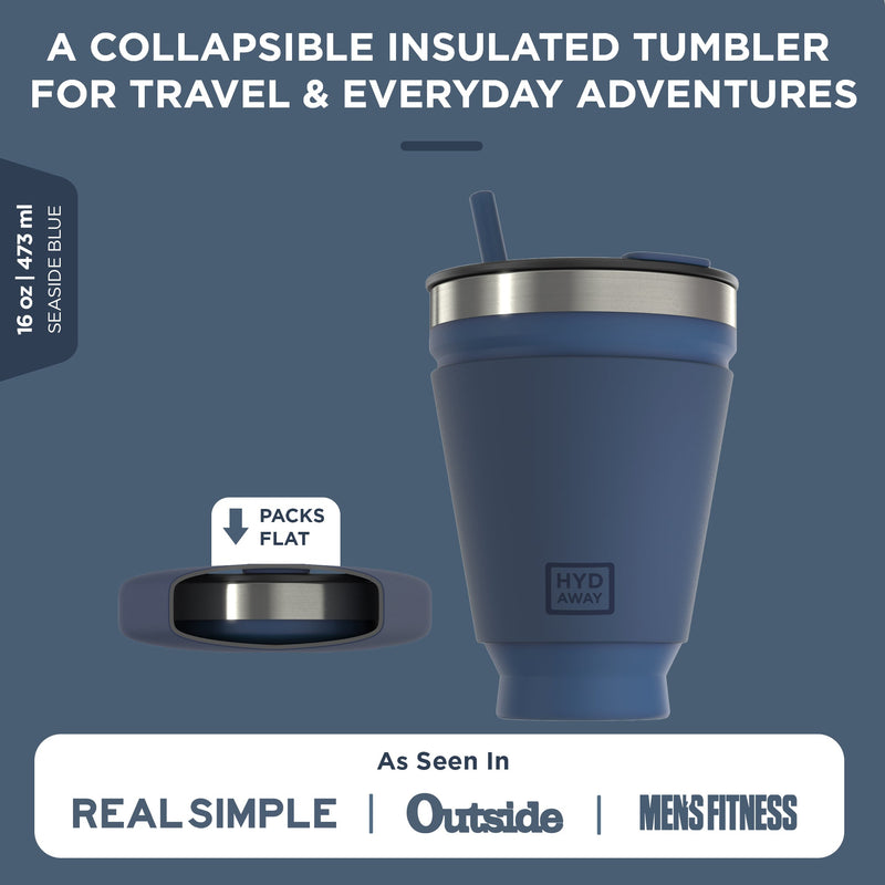 Load image into Gallery viewer, Hydaway - Collapsible Insulated Drink Tumbler
