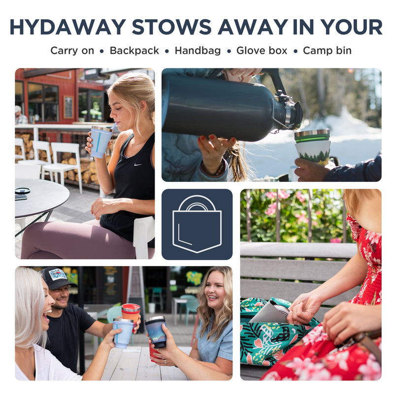 Load image into Gallery viewer, Hydaway - Collapsible Insulated Drink Tumbler
