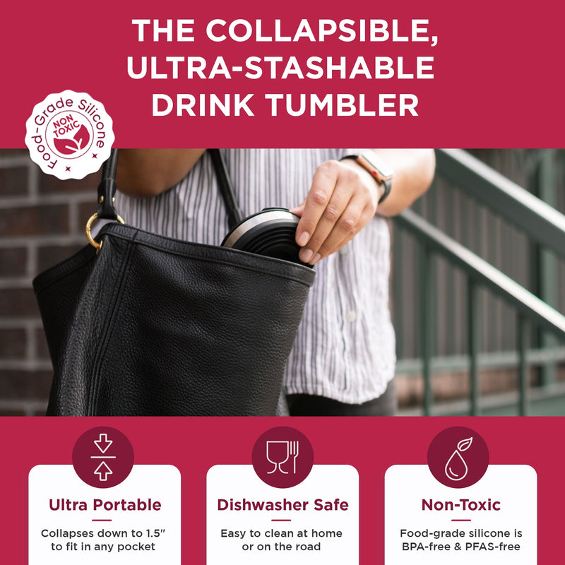 Load image into Gallery viewer, Hydaway - Collapsible Insulated Drink Tumbler
