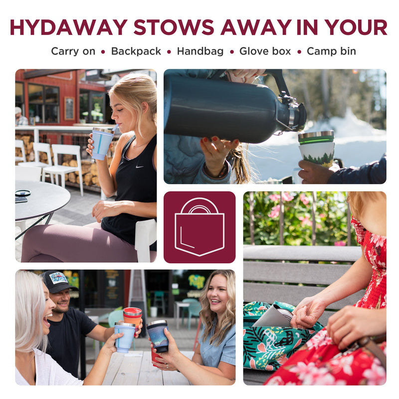 Load image into Gallery viewer, Hydaway - Collapsible Insulated Drink Tumbler

