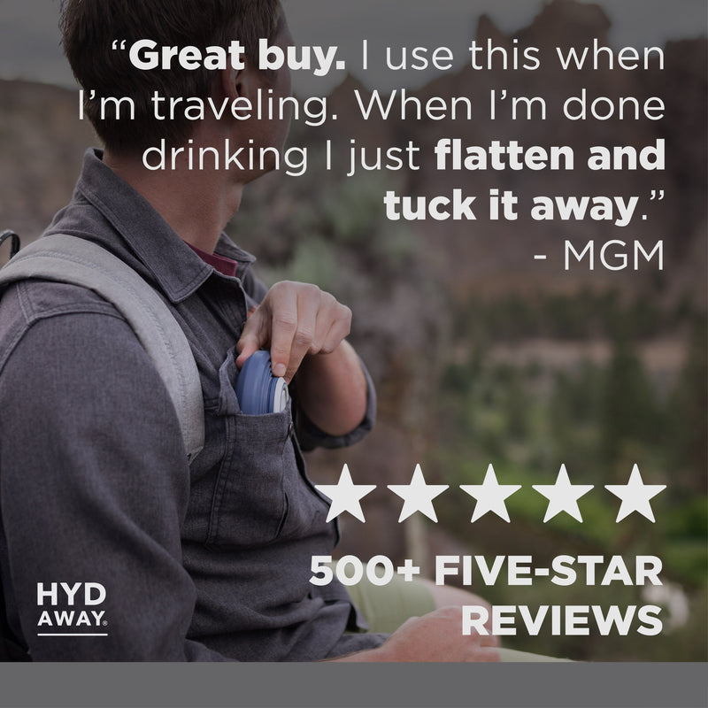 Load image into Gallery viewer, Hydaway - Collapsible Water Bottle | 17oz
