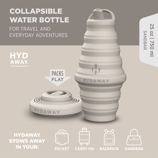 Hydaway - Collapsible Water Bottle | 25oz