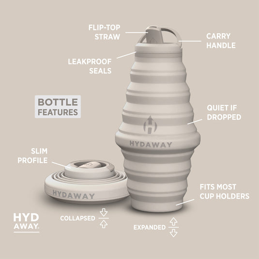 Hydaway - Collapsible Water Bottle | 25oz