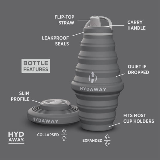 Hydaway - Collapsible Water Bottle | 25oz