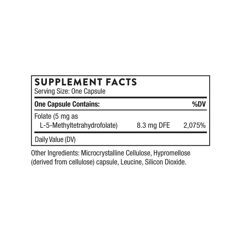 Load image into Gallery viewer, Thorne - 5-MTHF (1mg and 5mg) - Vitamins &amp; Supplements
