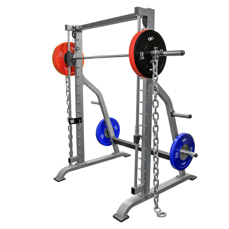 Load image into Gallery viewer, Valor Fitness - Smith Machine with Olympic Storage Pegs
