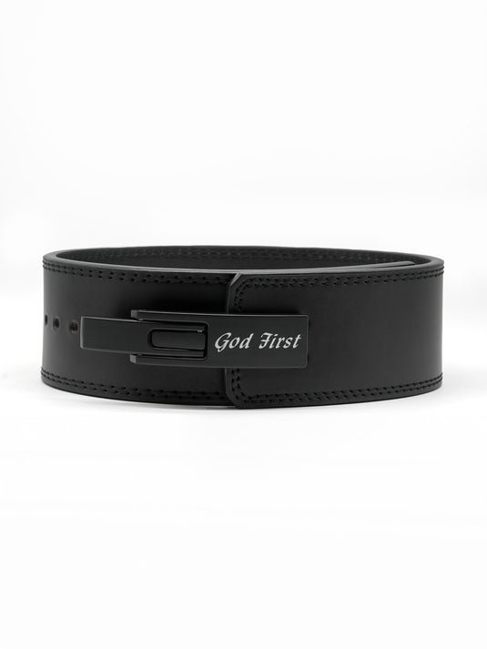 HolStrength - God First 10MM Lever Belt