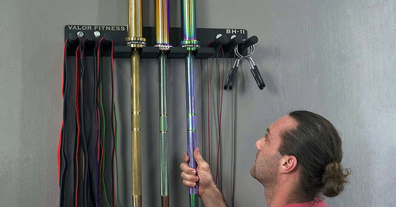 Load image into Gallery viewer, Valor Fitness - Multipurpose Wall Mounted Storage Rack
