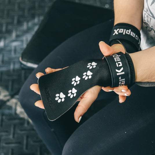 Bear KompleX - Paw Print by Lexi Neely - Black Diamond No Hole Speed Grips
