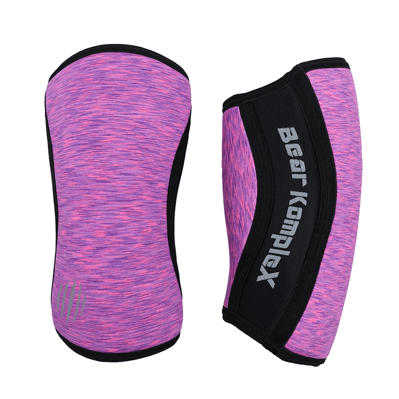 Load image into Gallery viewer, Bear KompleX - Bear KompleX Knee Sleeves - Pink Heather
