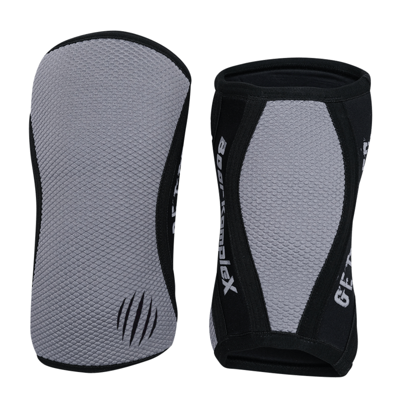 Load image into Gallery viewer, Bear KompleX - Bear KompleX Knee Sleeves - Grey Sharkskin
