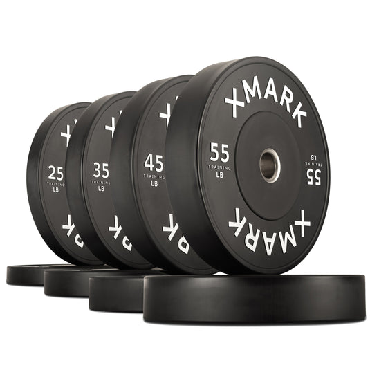XMARK - Commercial Black Bumper Plates (LB)