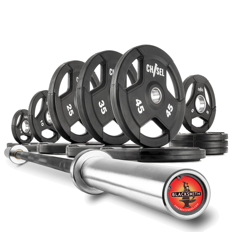 Load image into Gallery viewer, XMARK - Chisel Olympic Weight Plates &amp; Bar Set Builder
