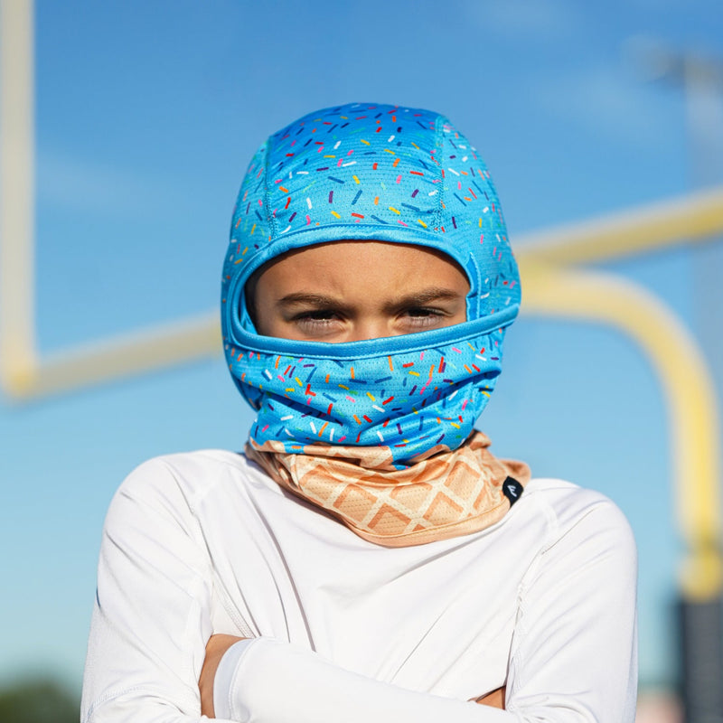 Load image into Gallery viewer, Elite Athletic Gear - Blue Ice Cream Balaclava Mask (Shiesty)
