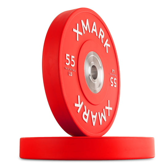 XMARK - Commercial Premium Virgin Rubber Color Bumper Plates (LB)