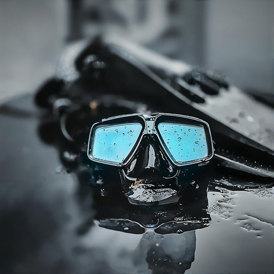 Ataclete - Ataclete Low-Volume BUDS Twin Lens Dive Mask & Snorkel Combo