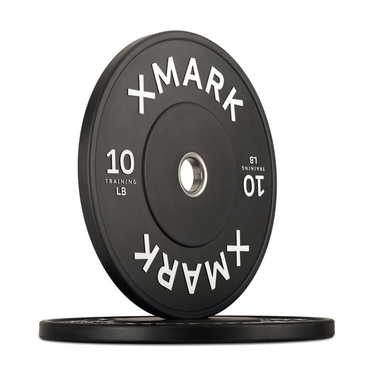 XMARK - Commercial Black Bumper Plates (LB)