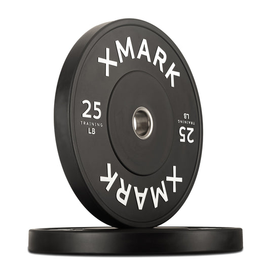 XMARK - Commercial Black Bumper Plates (LB)