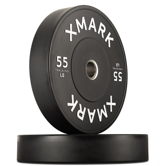 XMARK - Commercial Black Bumper Plates (LB)
