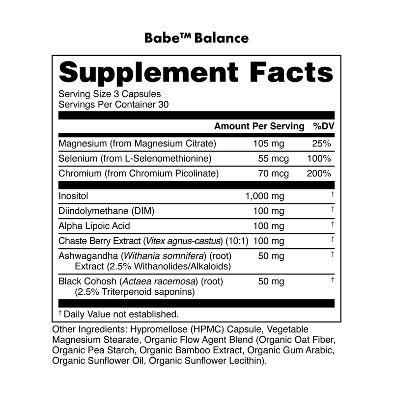 Load image into Gallery viewer, Babe - Balance (Hormone Support) - Women's Health
