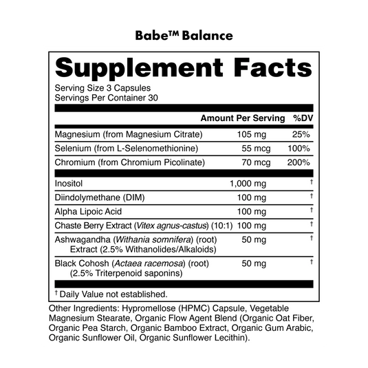 Babe - Balance (Hormone Support) - Women's Health