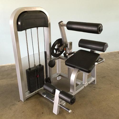 Muscle D Fitness - Classic Back Extension - Pin Selectorized, Commercial Upholstery, 11 Gauge Steel