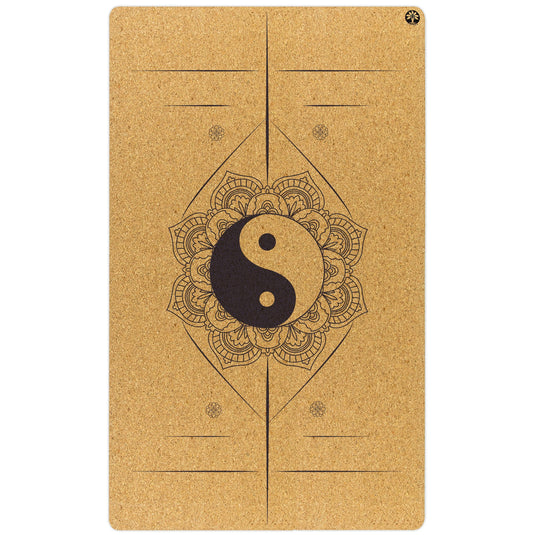 Yoloha Yoga - Balance and Unity Nomad XL Cork Yoga Mat