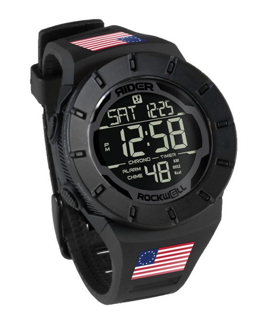 Rockwell Time - Coliseum Fit™ Forum - Betsy Ross Edition (Phantom Black) Watch