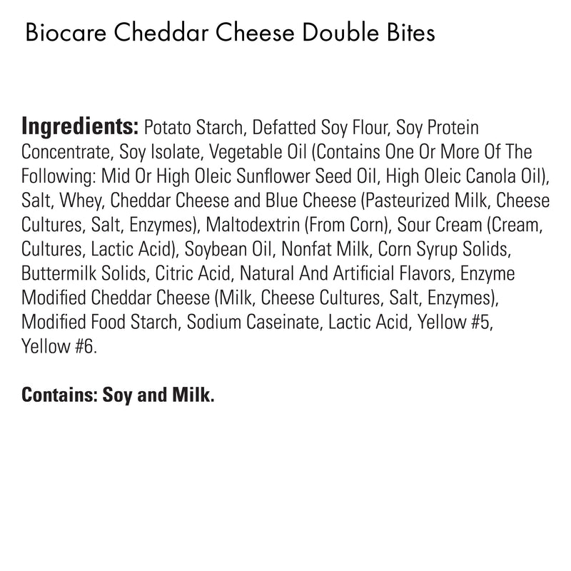 Load image into Gallery viewer, Biocare - High Protein Cheddar Cheese Double Bites
