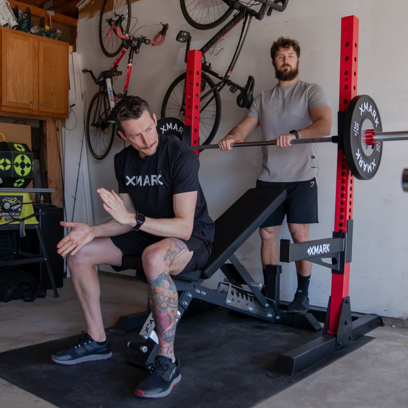 Load image into Gallery viewer, XMARK - Black Hawk Commercial Adjustable Weight Bench (Pre-assembled) - Adjustable Bench
