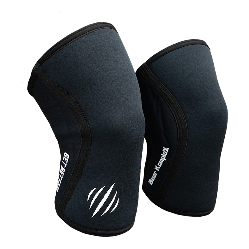 Load image into Gallery viewer, Bear KompleX - Bear KompleX Knee Sleeves - Black

