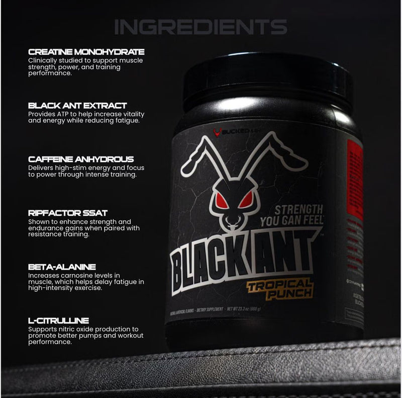 Load image into Gallery viewer, Bucked Up - Black Ant Pre-Workout - view 9
