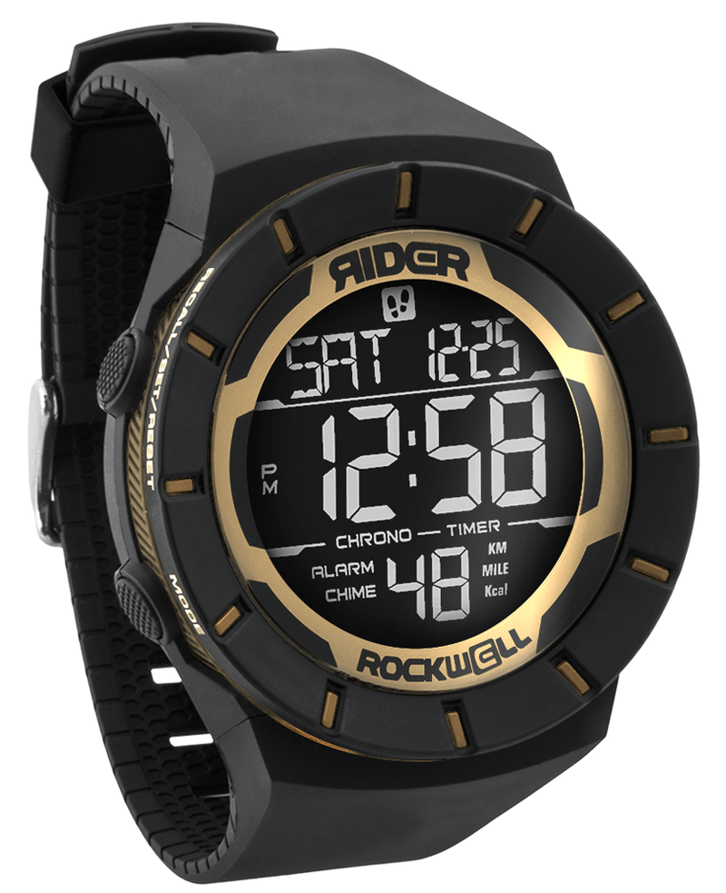 Load image into Gallery viewer, Rockwell Time - Coliseum Fit™ (Black/Gold) Watch

