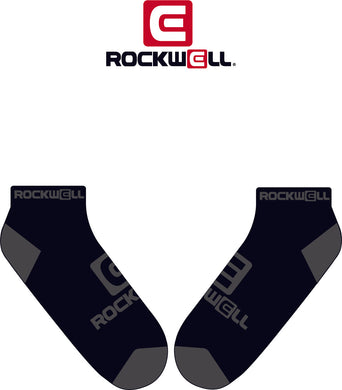 Rockwell Time - Ankle Socks - Phantom Rockwell